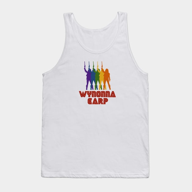 Pride Wynonna Earp Silhouettes Tank Top by viking_elf